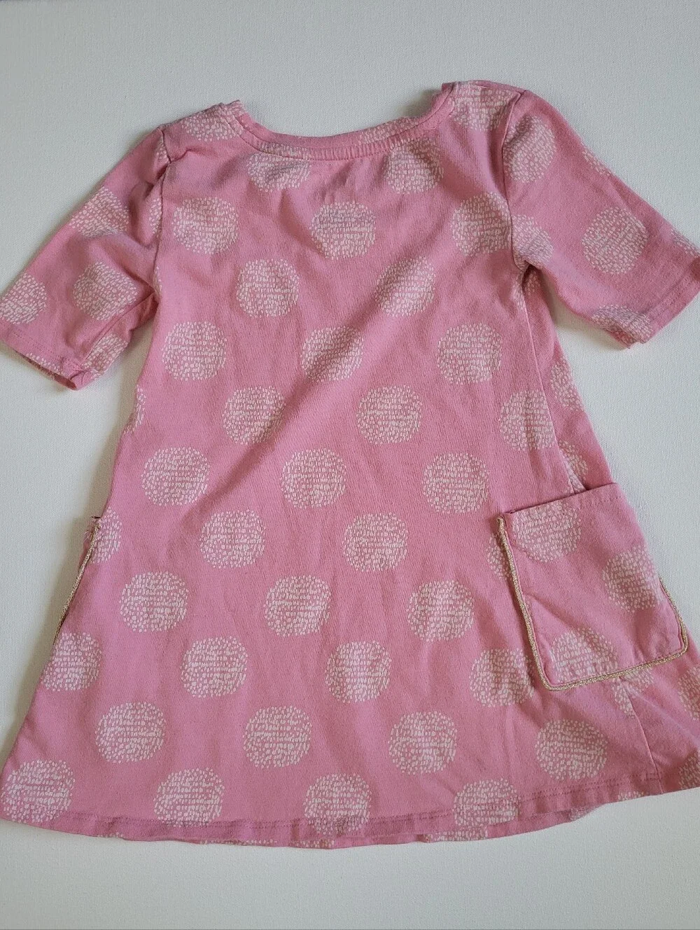 jumping beans Pink Polka Pocket A-Line Dress